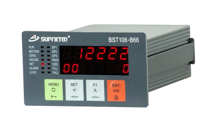 Weighing controller BST106-B68[U] for batch dosing of 4 materials